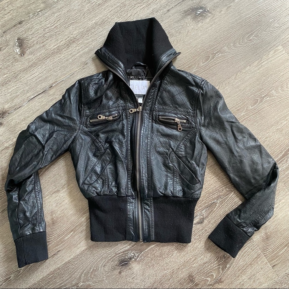 Delia’s Pleather Jacket